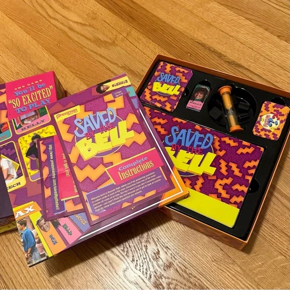 Saved by the Bell Game - Pressman (almost new) - Picture 2 of 8